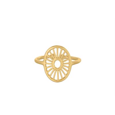 Pernille Corydon Daylight Ring Small Adjustable Gold Shop Online Hos Blossom